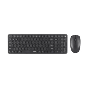 COMBO SET WIRELESS RAPOO 9320M DARK GREY (BLUETOOTH)