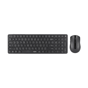 COMBO SET WIRELESS RAPOO 9350S-GY DARK GREY (BLUETOOTH)