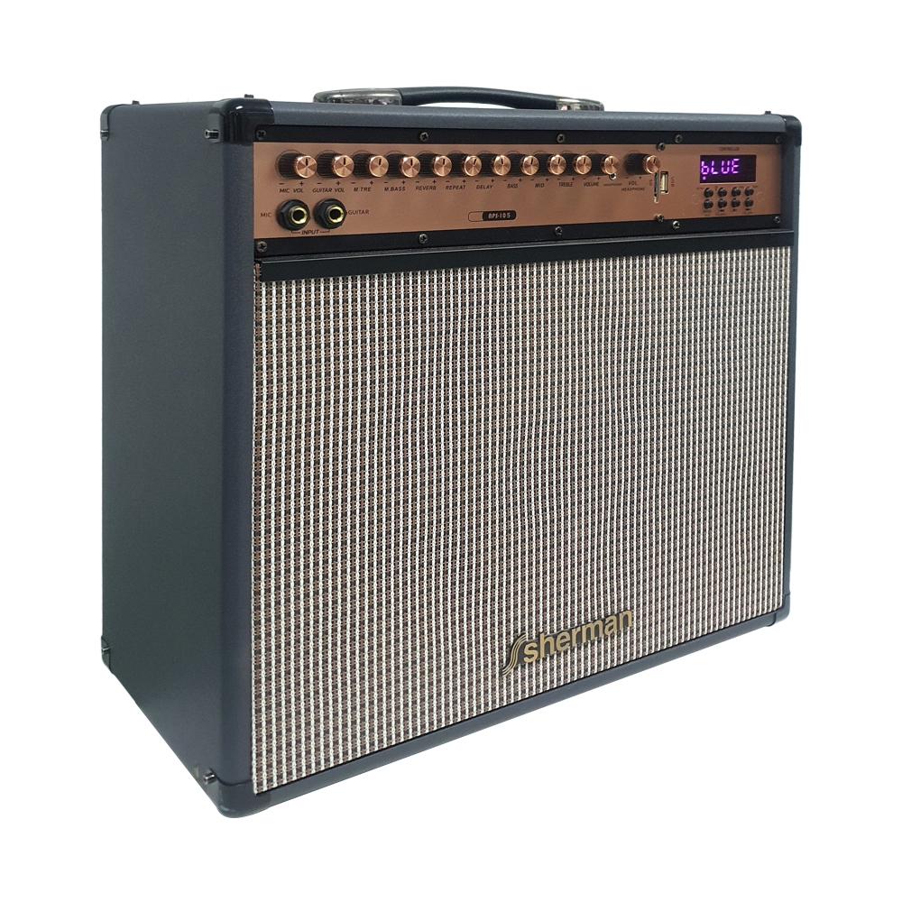(1.0) ลำโพง SHERMAN (APS-105) BLUETOOTH BLACK
