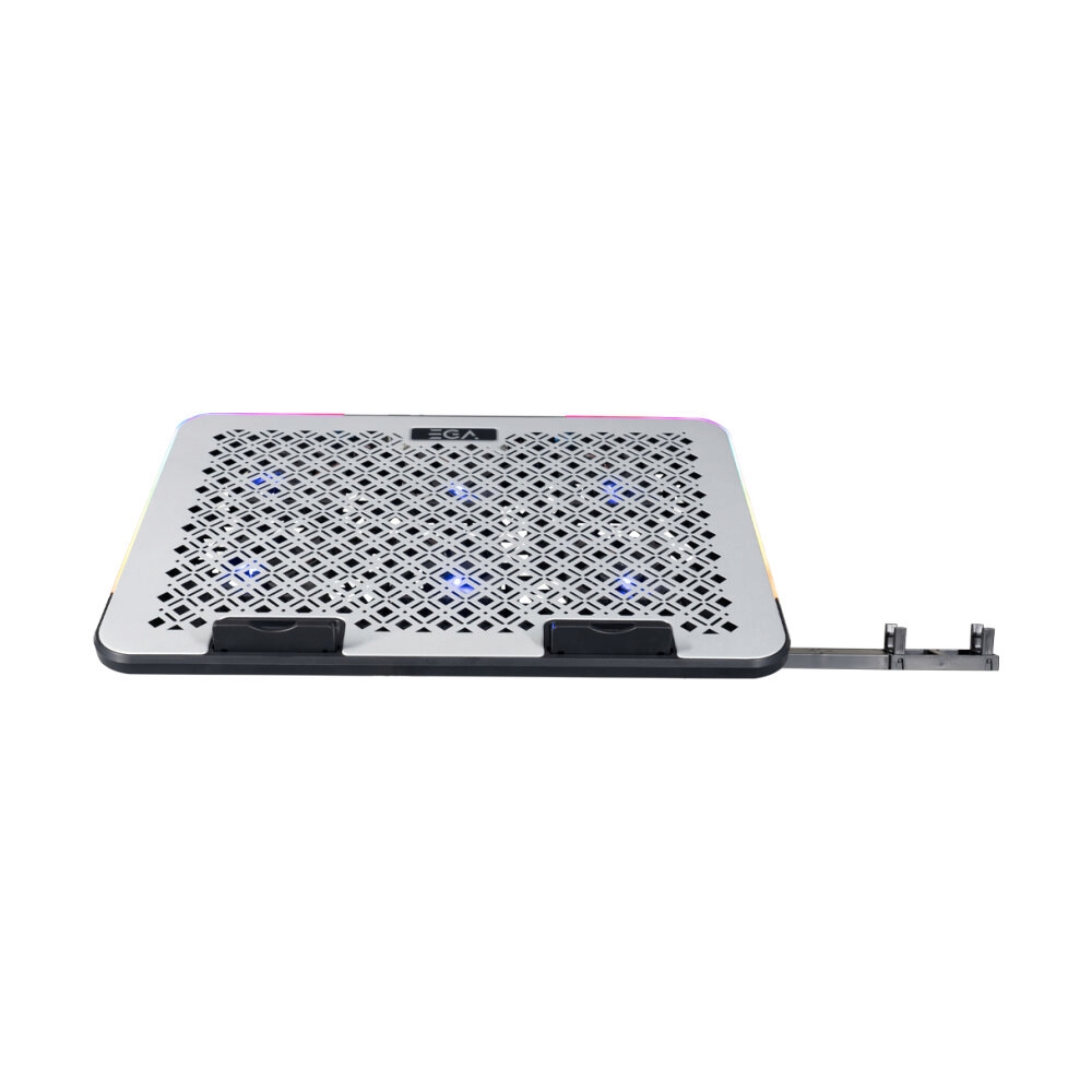 Cooler Pad (6 Fan RGB) TYPE CP5 EGA Silver                                      