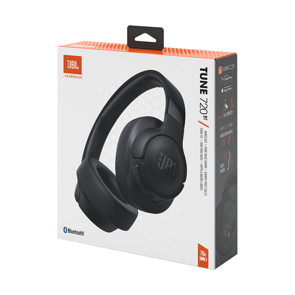 Wireless Headset JBL T720-BT Black