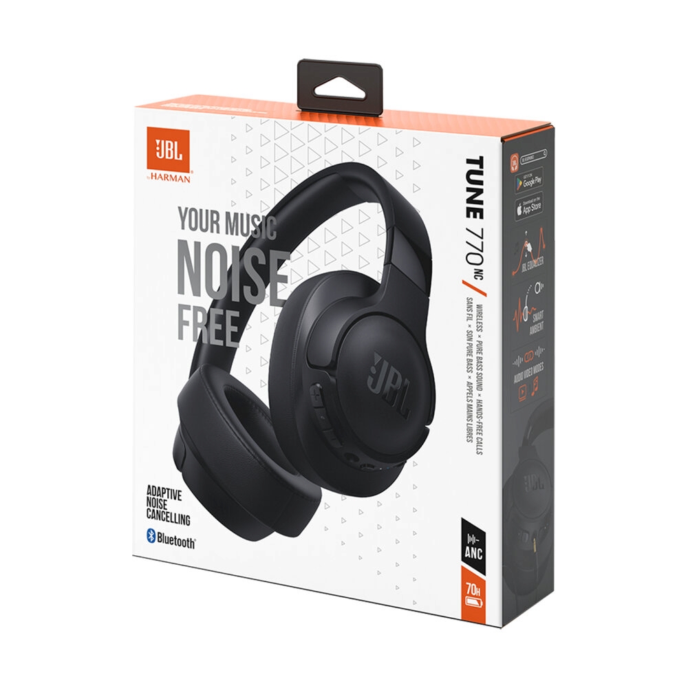 Wireless Headset JBL (T770-NCBT) Black