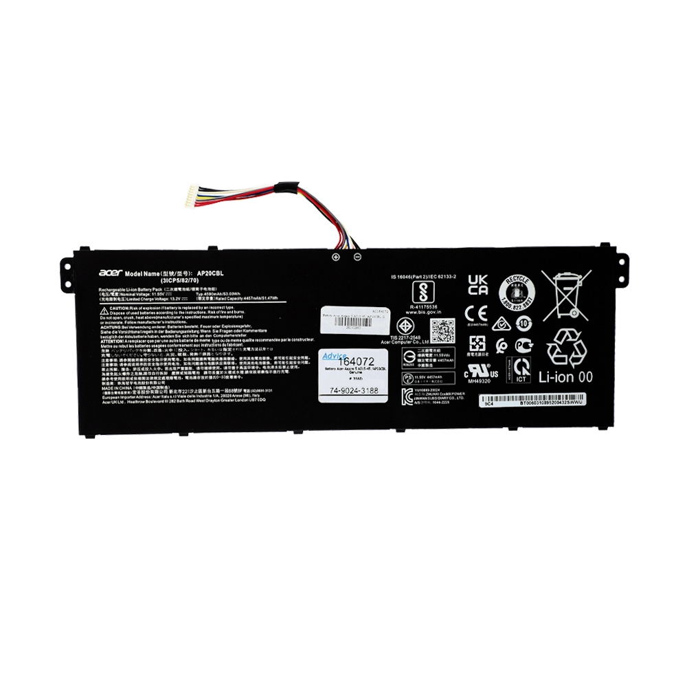 Battery Acer Aspire 5 A515-45 /AP20CBL ‘Genuine’