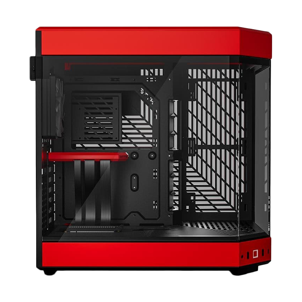 E-ATX CASE (NP) HYTE Y60 BLACK RED