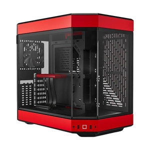 E-ATX CASE (NP) HYTE Y60 BLACK RED