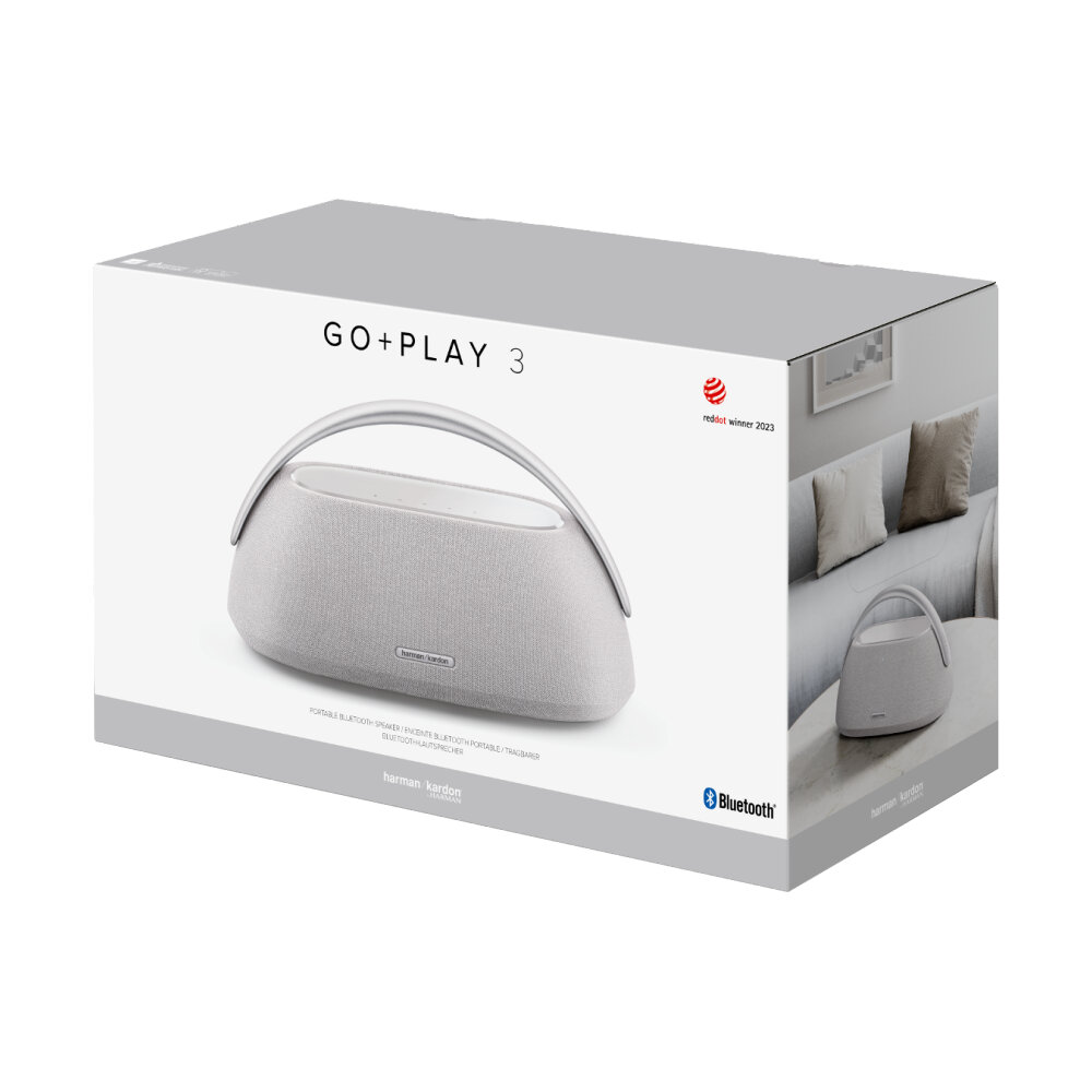 ลำโพง Bluetooth HARMAN/KARDON GO + PLAY3 GRAY