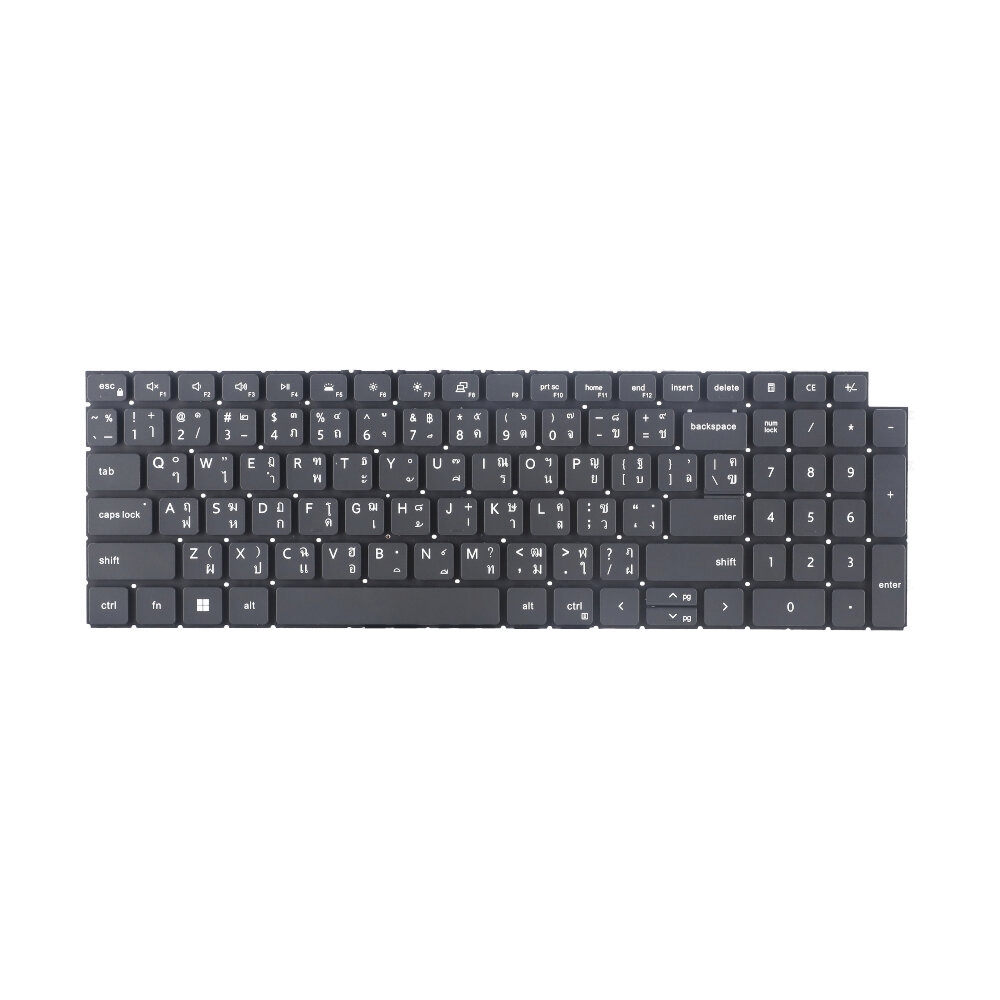 KEYBOARD DELL LATITUDE 3520 Vostro 3510 Inspiron 15 3511 มีไฟ PowerMax