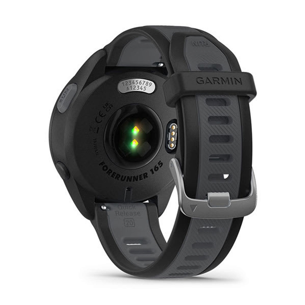 GARMIN FORERUNNER 165 SMARTWATCH (SLATE/BLACK)