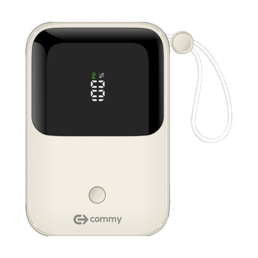 POWER BANK 10000 mAh COMMY (22.5W,P12) Creem