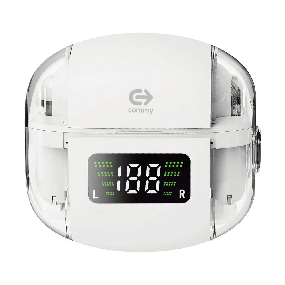 True Wireless COMMY TWS 009 White
