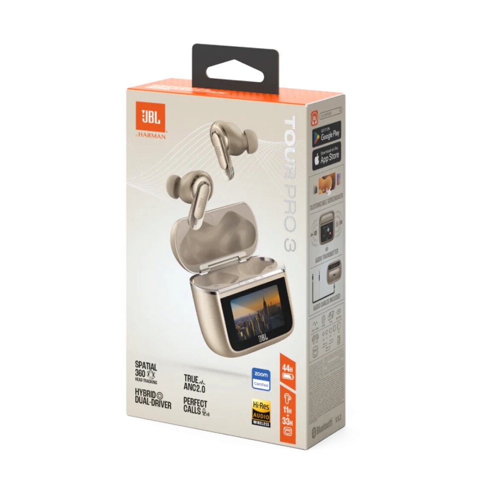 True Wireless JBL (TOUR PRO 3) Latte