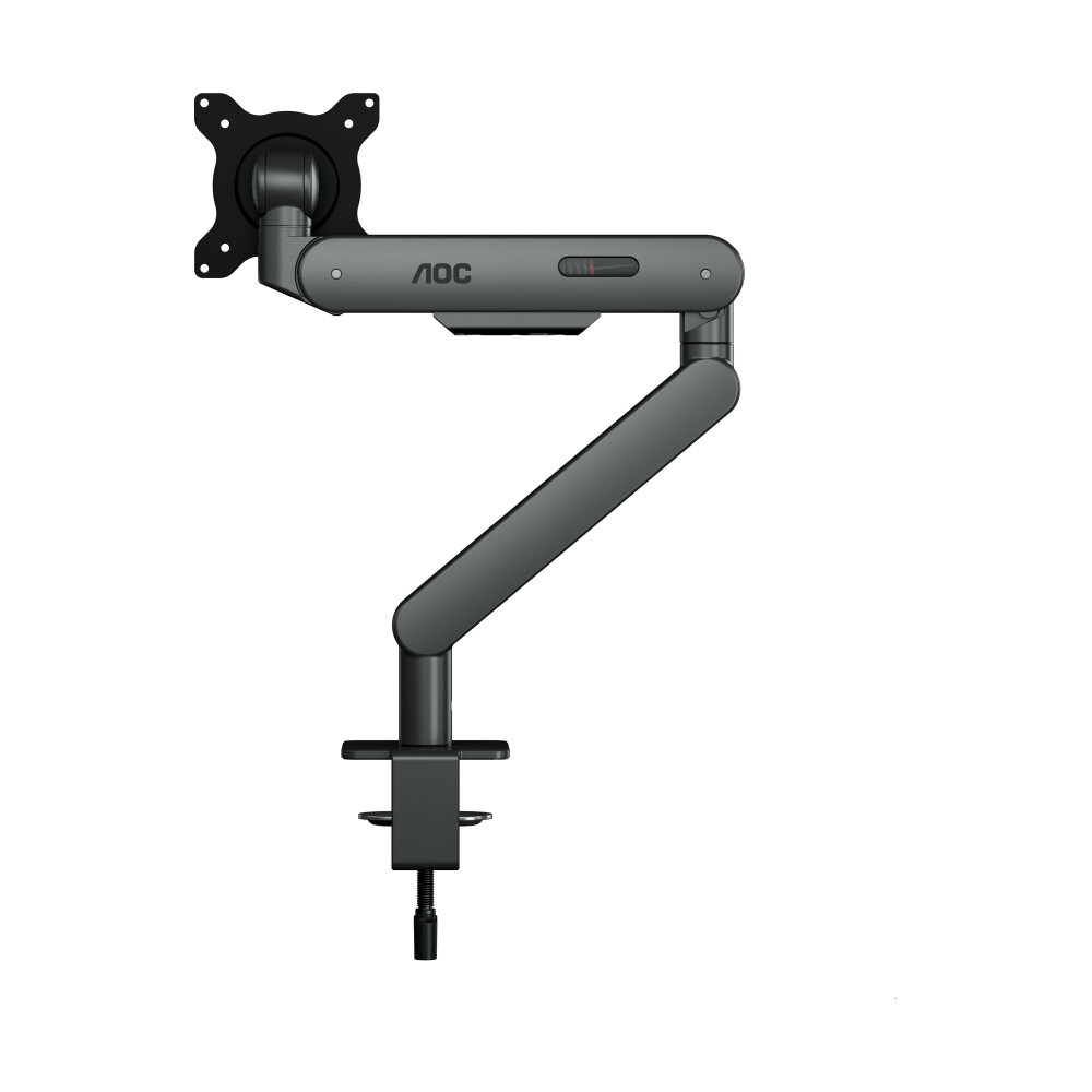 MONITOR ARM AOC ERGONOMIC DESIGN SINGLE (AM400G) GREY