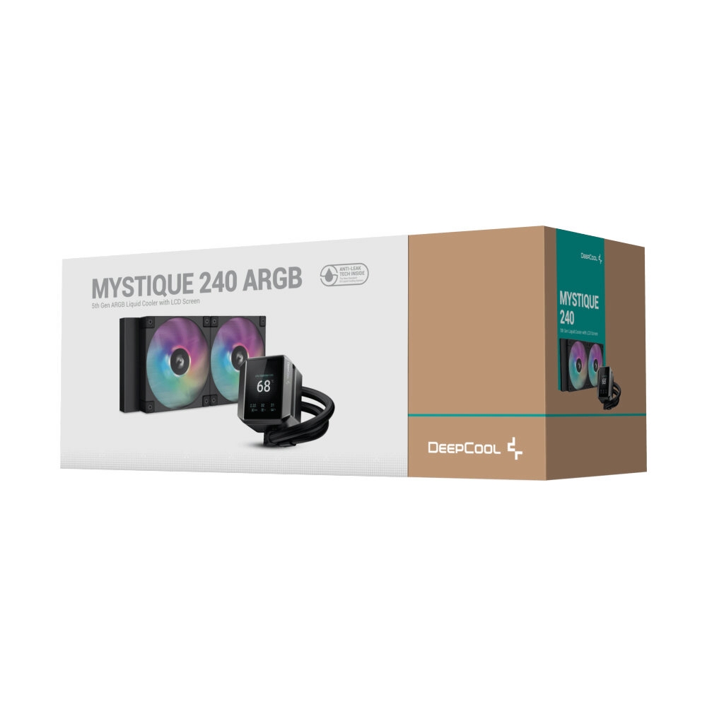 LIQUID COOLING DEEPCOOL MYSTIQUE 240 ARGB BLACK