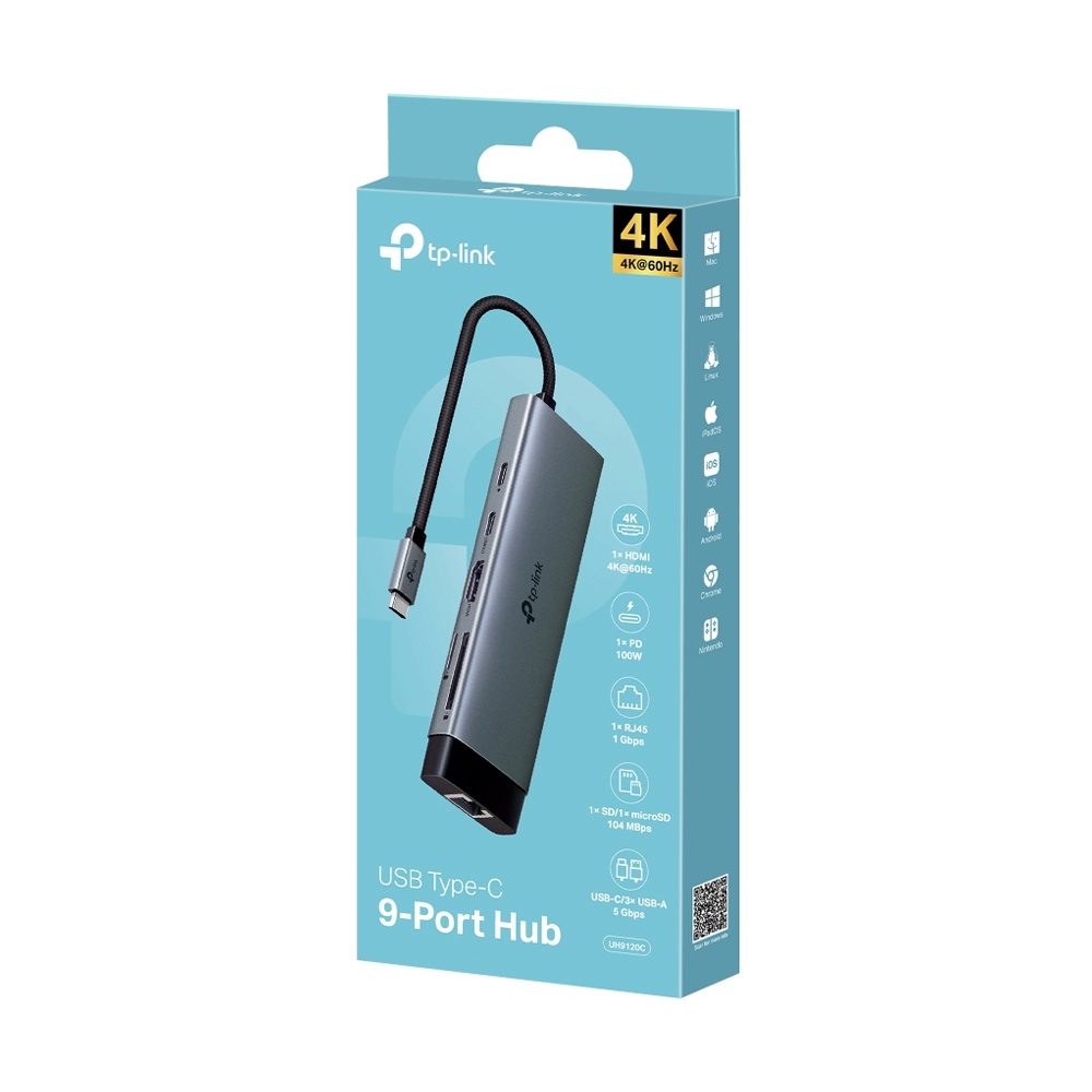 Converter Type-C 9 in 1 TP-LINK (UH9120C)