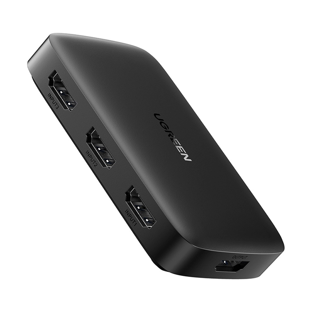 Phrl กล่องรวมจอ HDMI Switcher 3 In 1 Out Ugreen 80125                           