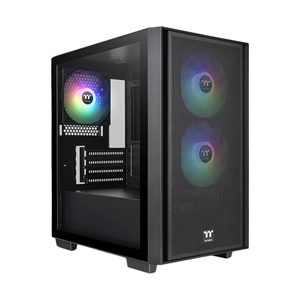 mATX CASE (NP) THERMALTAKE VERSA H16 TG ARGB BLACK (CA-1Y8-00S1WN-02)