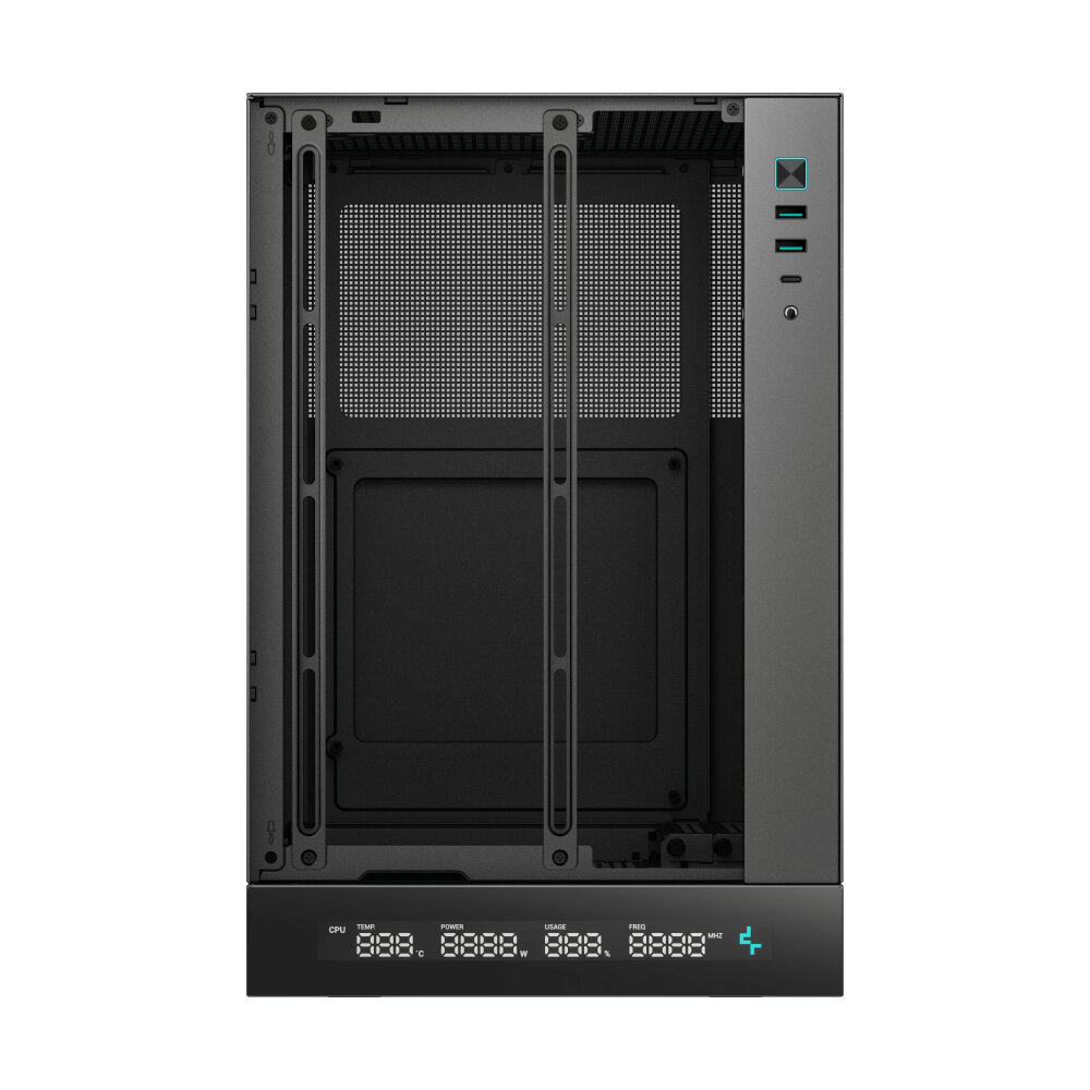 MINI-ITX CASE (NP) DEEPCOOL CH170 DIGITAL BLACK