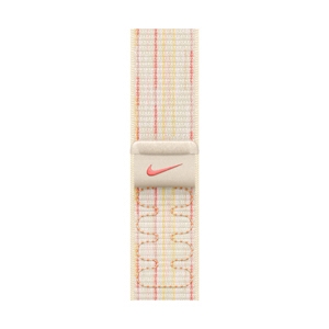 สาย Apple Watch 42mm Starlight/Pink Nike Sport Loop - (MYJC3FE/A)
