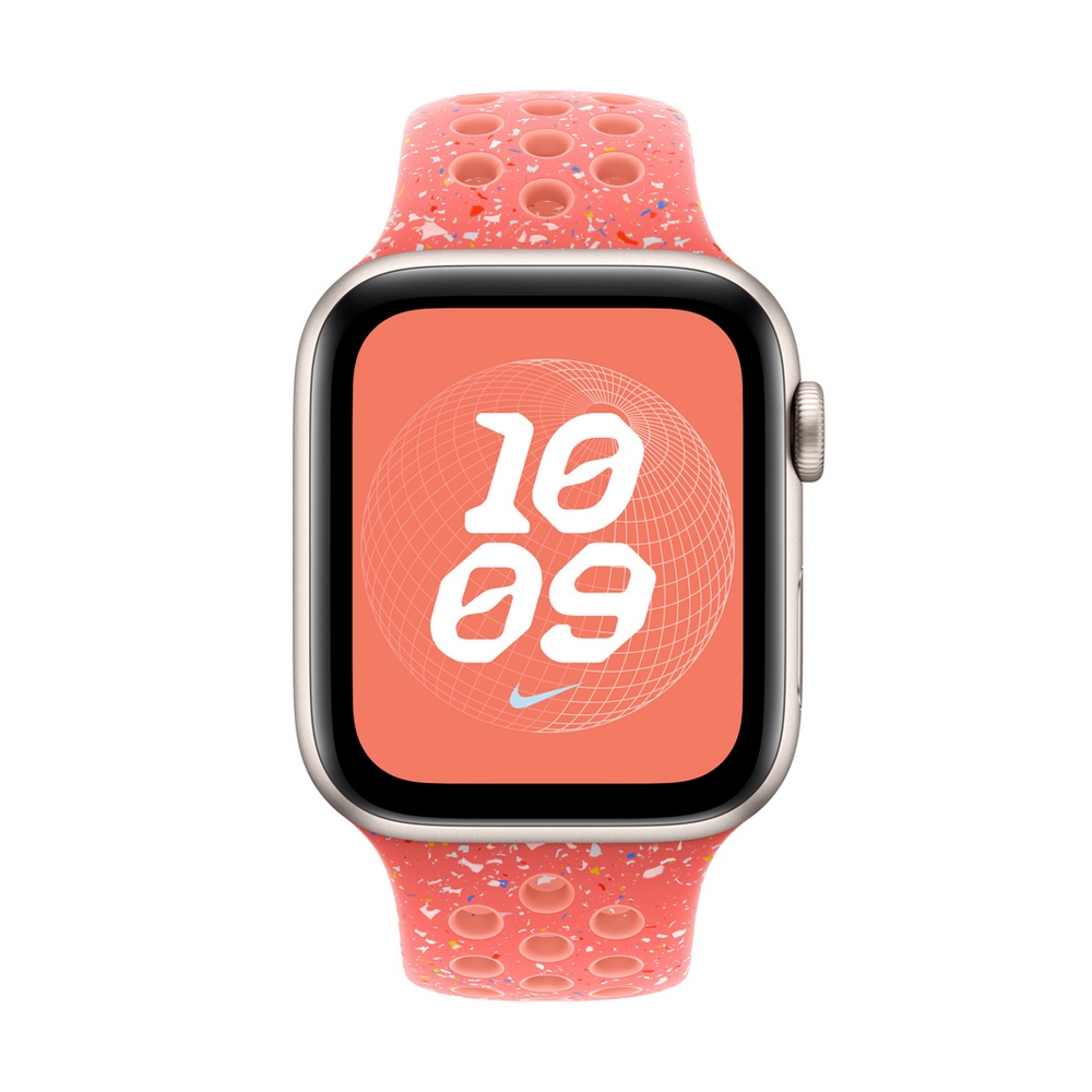 สาย Apple Watch 46mm Magic Ember Nike Sport Band - S/M (MYLF3FE/A)