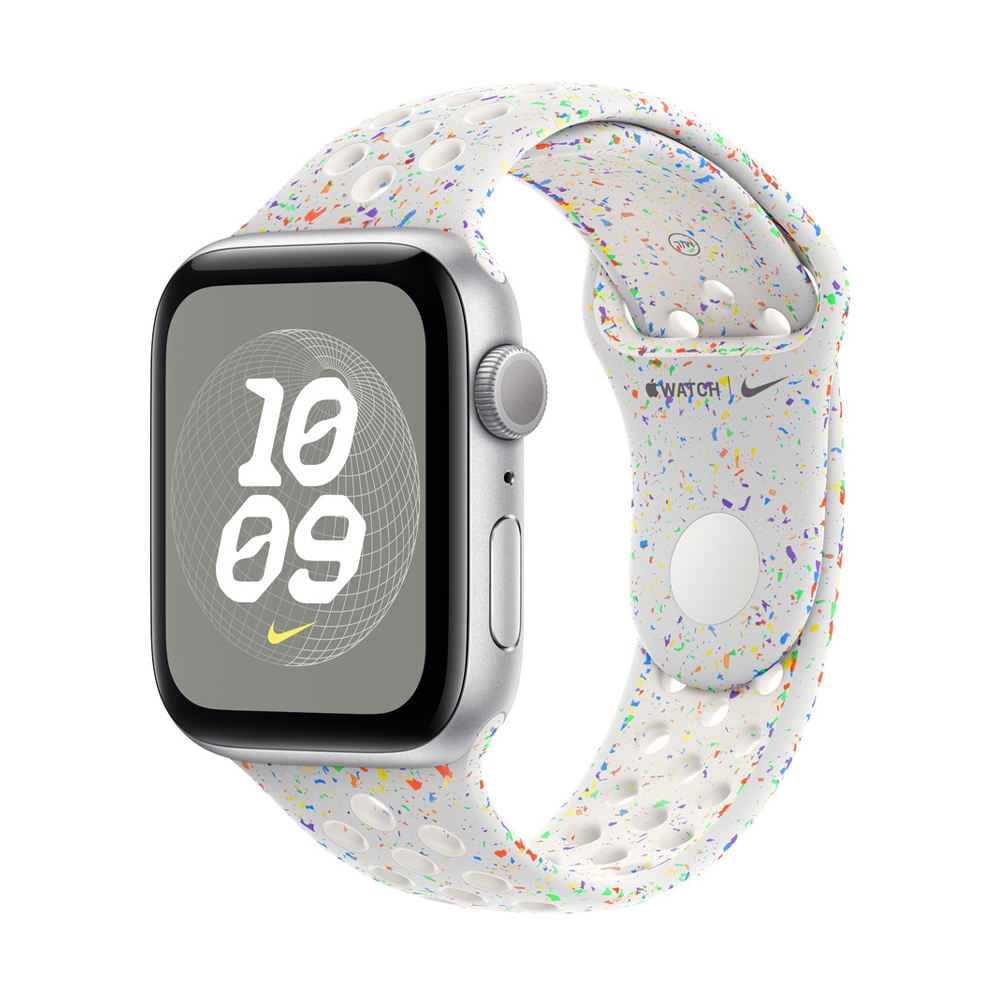 สาย Apple Watch 46mm Pure Platinum Nike Sport Band - S/M (MYL43FE/A)