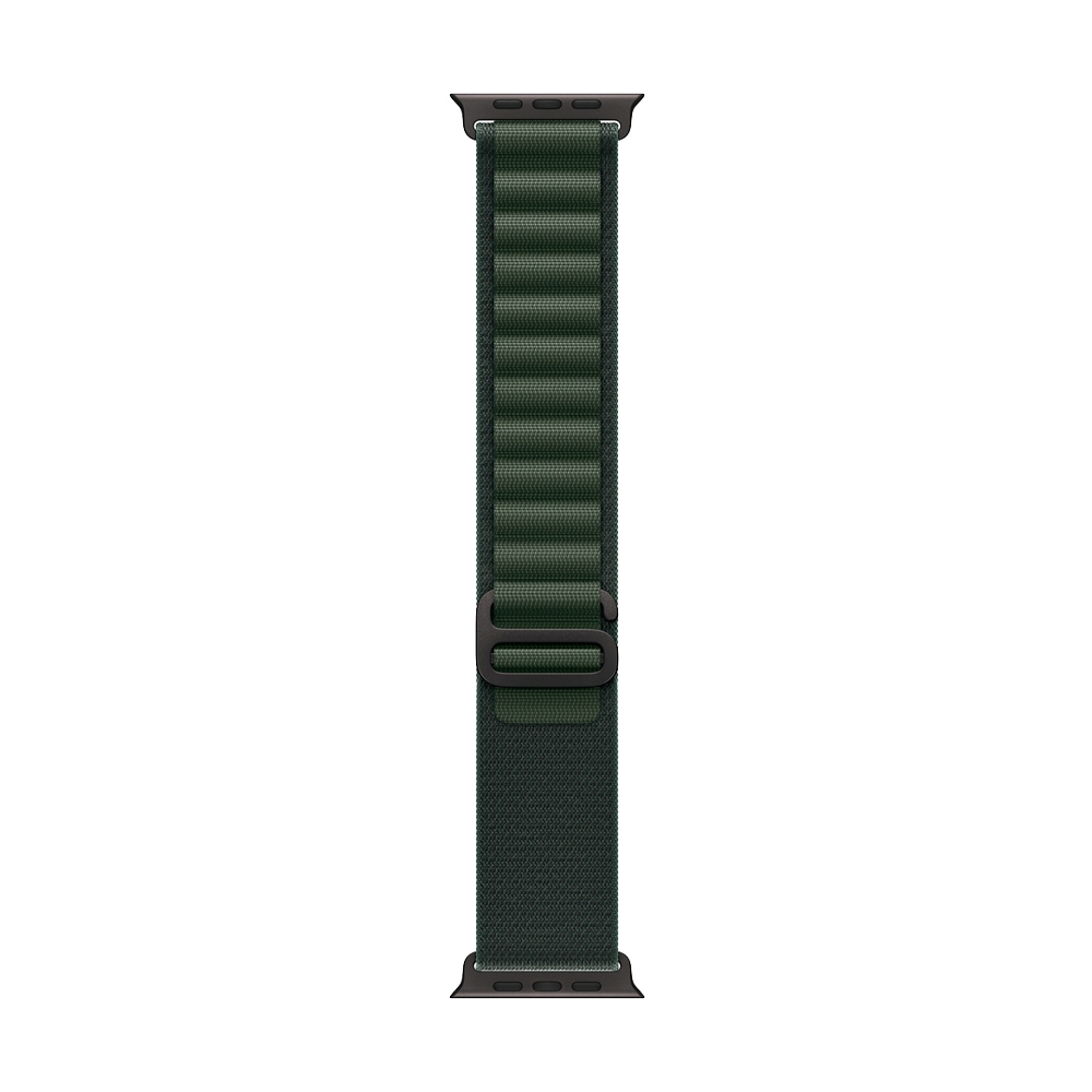 สาย Apple Watch 49mm Dark Green AlpineLoop Small - Black Titanium Finish (MYPQ3FE/A)