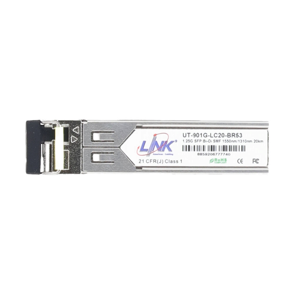 SFP Media TRANSCEIVER MODULE LINK (UT-901G-LC20-BR53)