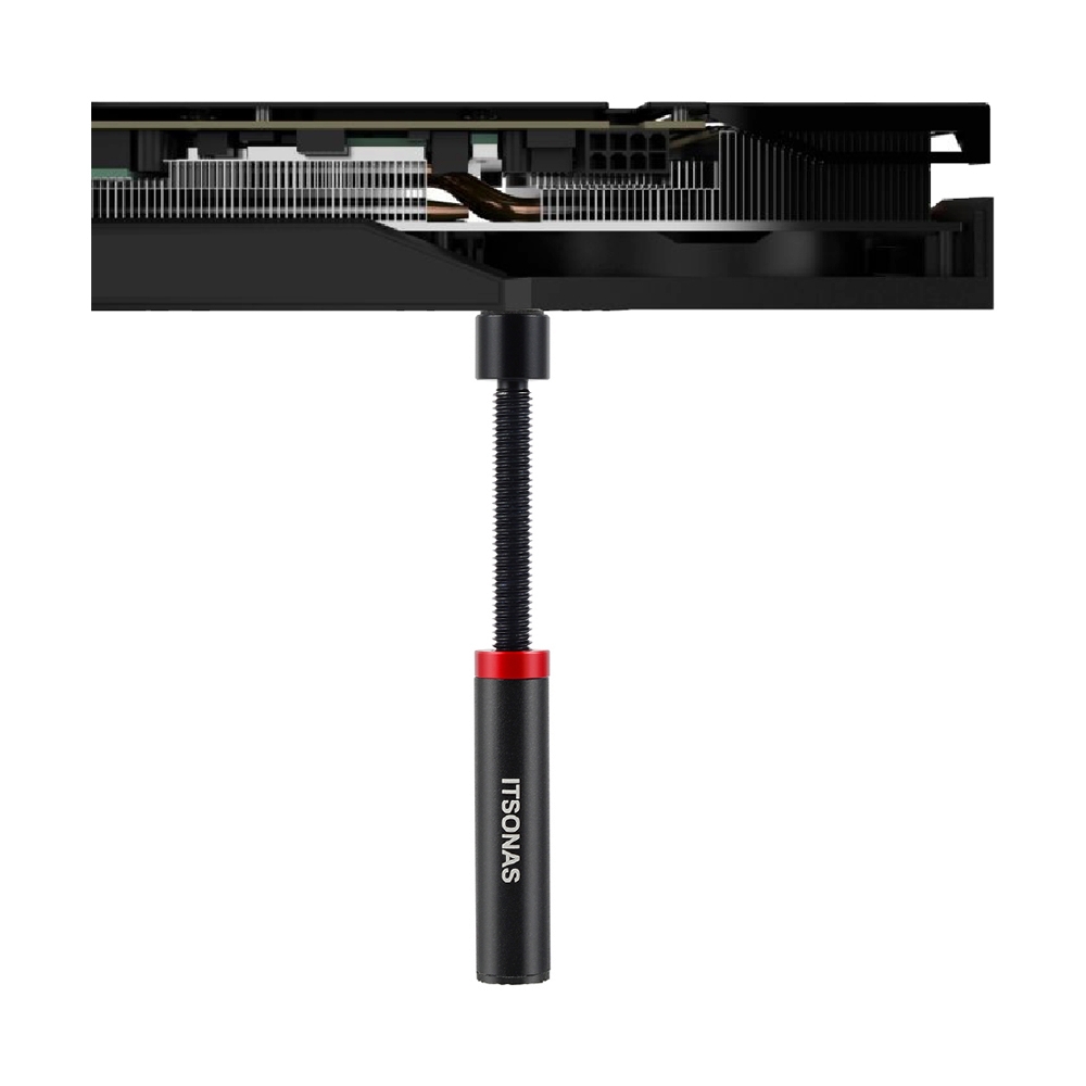 ITSONAS GRAPHICS CARD HOLDER STAND BLACK (75-125mm)