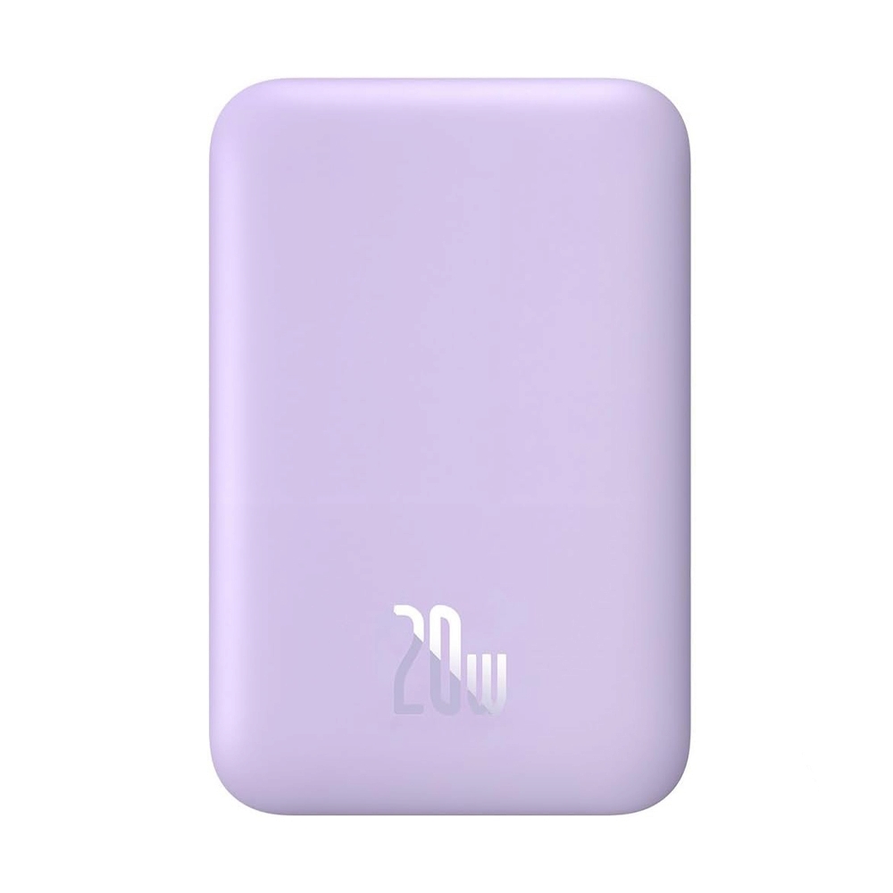 P-Bank 10000 mAh BASEUS (Magnetic Mini Air Wireless) Nebula Purple