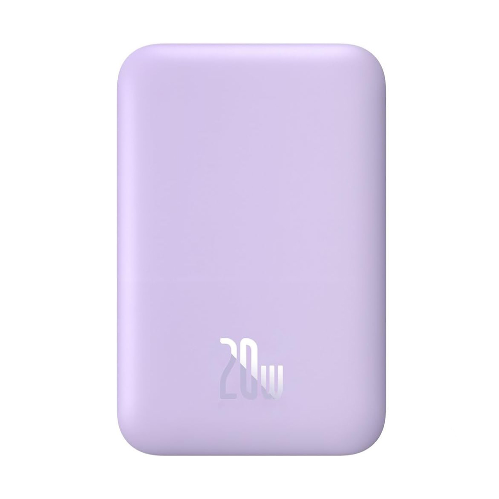 POWER BANK 10000 mAh BASEUS (22.5W,Magnetic Mini Air Wireless) Nebula Purple
