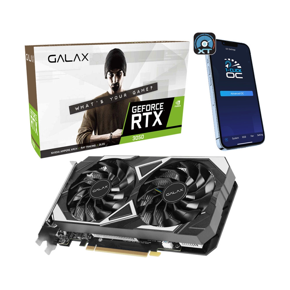 RTX3050/6GB GALAX EX DVI (D6)