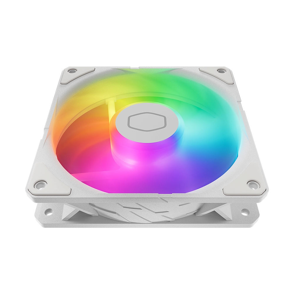 FAN CASE 12CM COOLER MASTER SICKLEFLOW EDGE 120 ARGB (WHITE,PACK 3) (MFX-B2DW-253P2-R2)