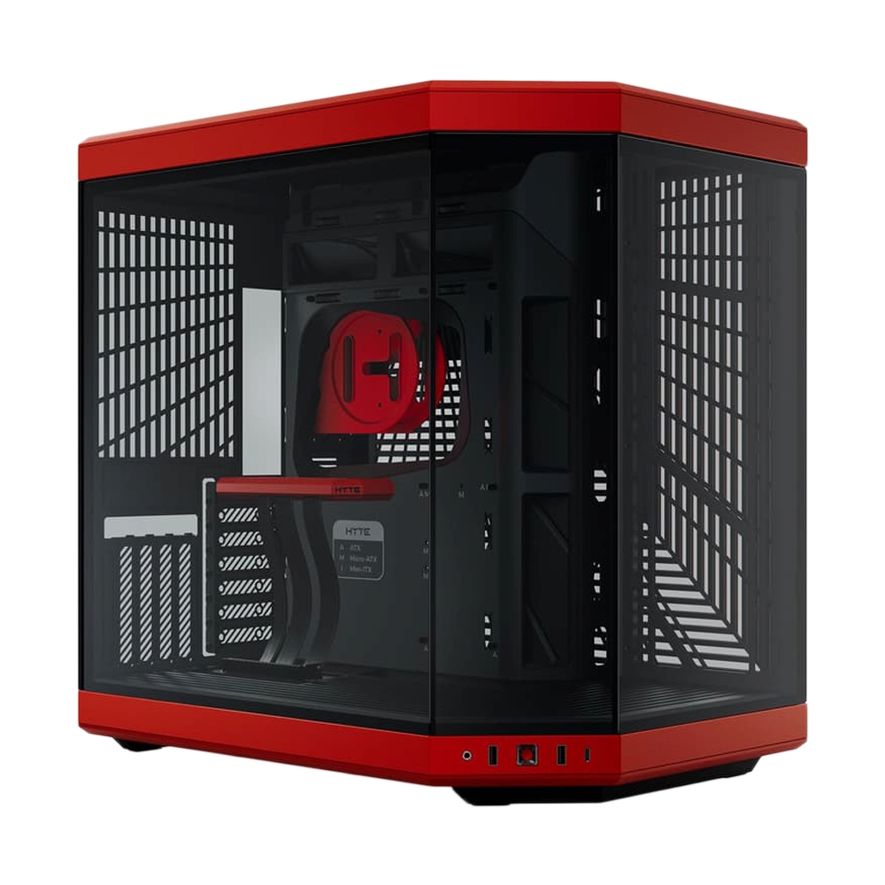 E-ATX CASE (NP) HYTE Y70 BLACK RED