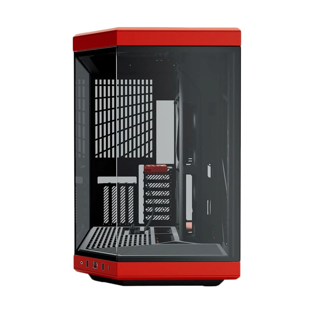 E-ATX CASE (NP) HYTE Y70 BLACK RED