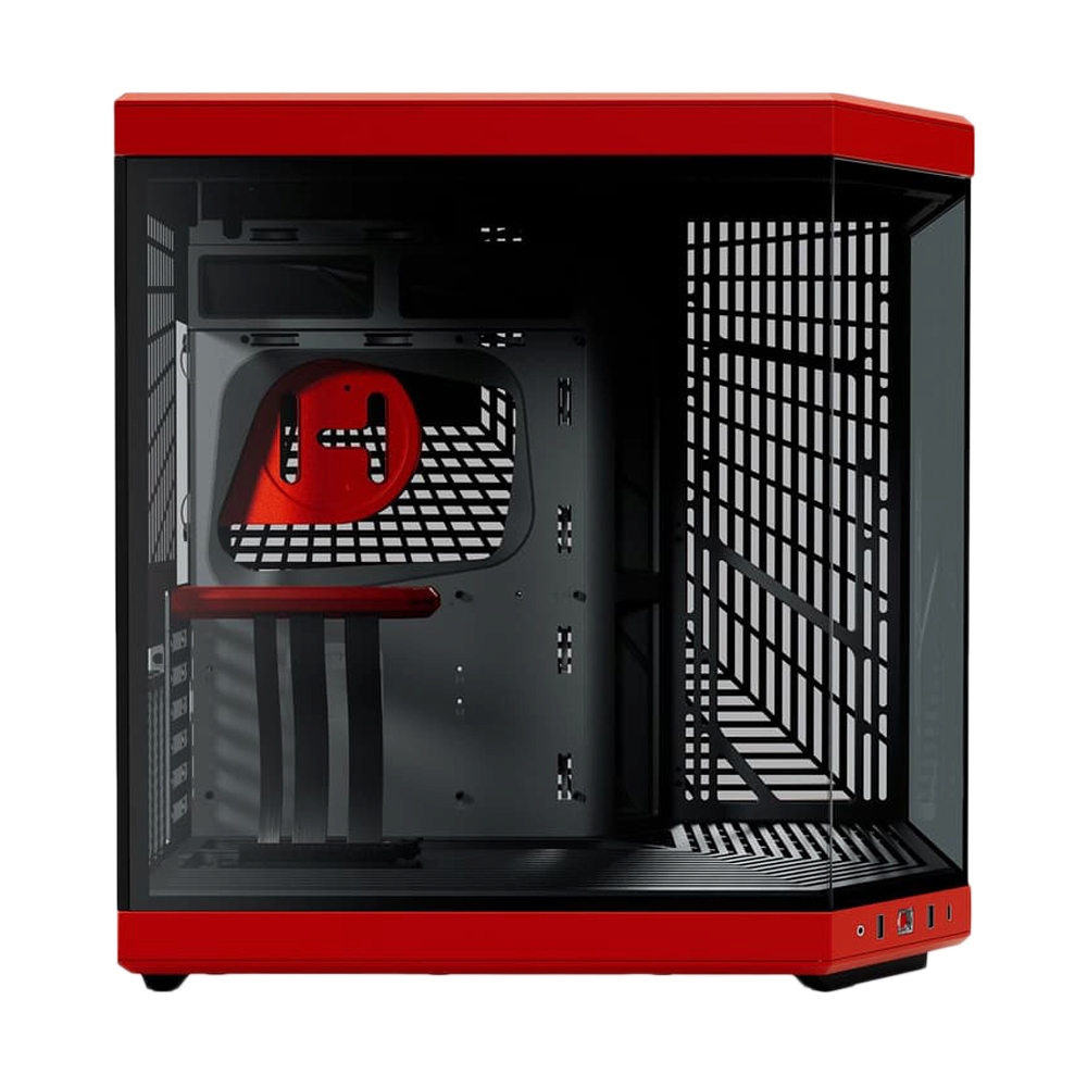 E-ATX CASE (NP) HYTE Y70 BLACK RED