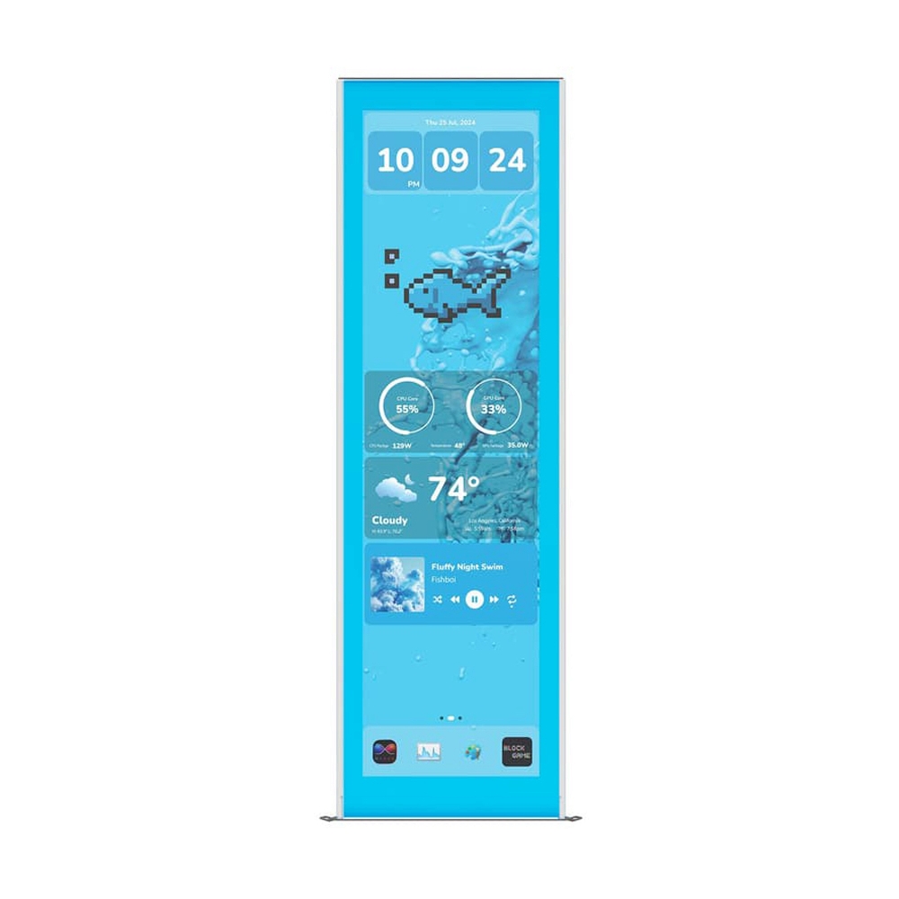 HYTE Y70 14.9'' LCD TOUCH UPGRADE KIT BLUE