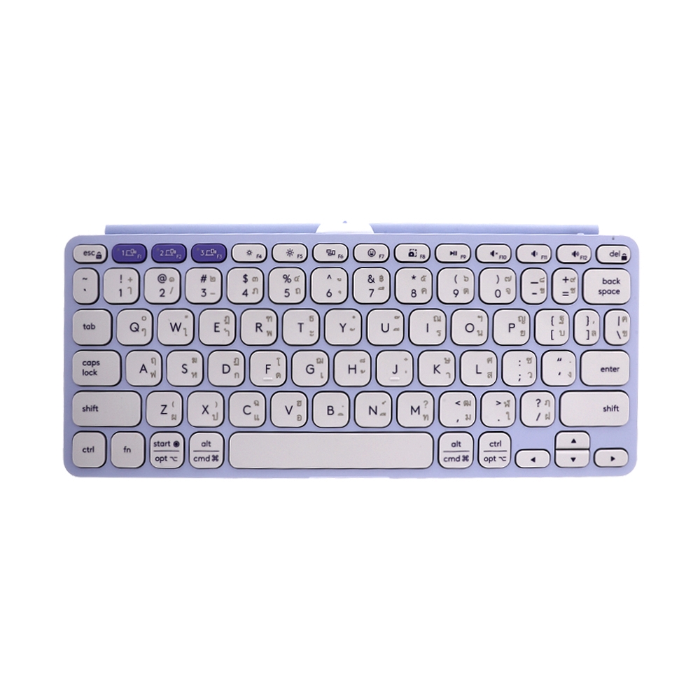 KEYBOARD WIRELESS LOGITECH KEYS TO GO 2 ULTRA SLIM LILAC (BLUETOOTH)