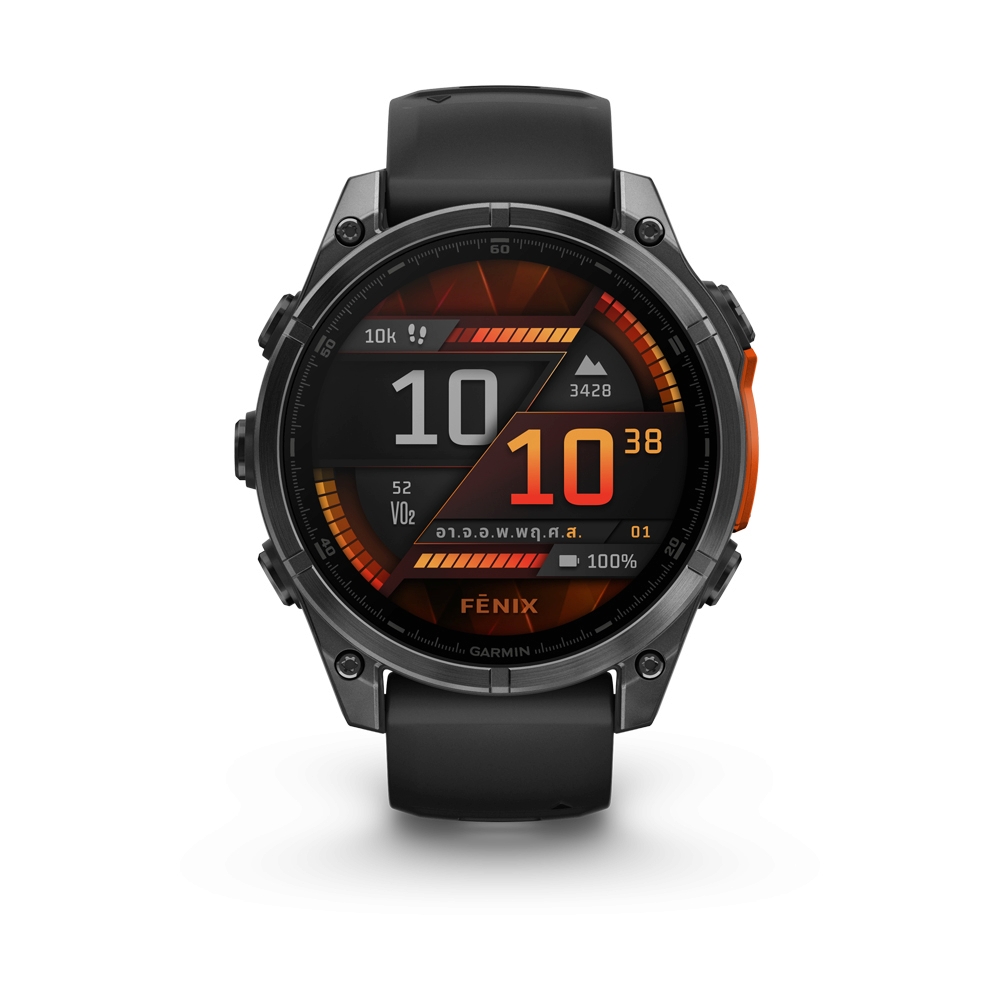 GARMIN FENIX 8 47MM AMOLED SMARTWATCH (SLATE GREY/BLACK)