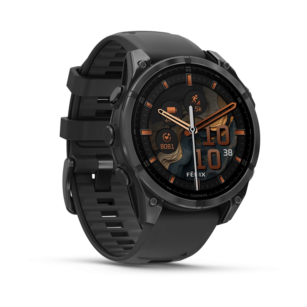 GARMIN FENIX 8 47MM AMOLED SMARTWATCH (SLATE GREY/BLACK)