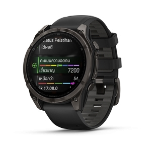 GARMIN FENIX 8 47MM AMOLED SMARTWATCH (CARBON GREY/BLACK Ti)