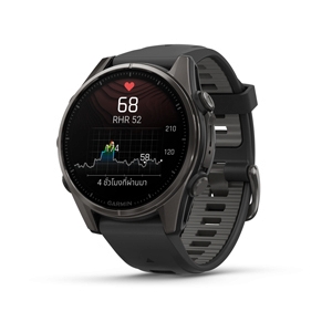 GARMIN FENIX 8 43MM AMOLED SMARTWATCH (CARBON GREY/BLACK Ti)