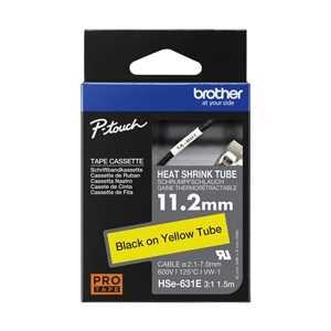 เทปพิมพ์อักษรท่อหด Tape Cassette BROTHER HSE-631E