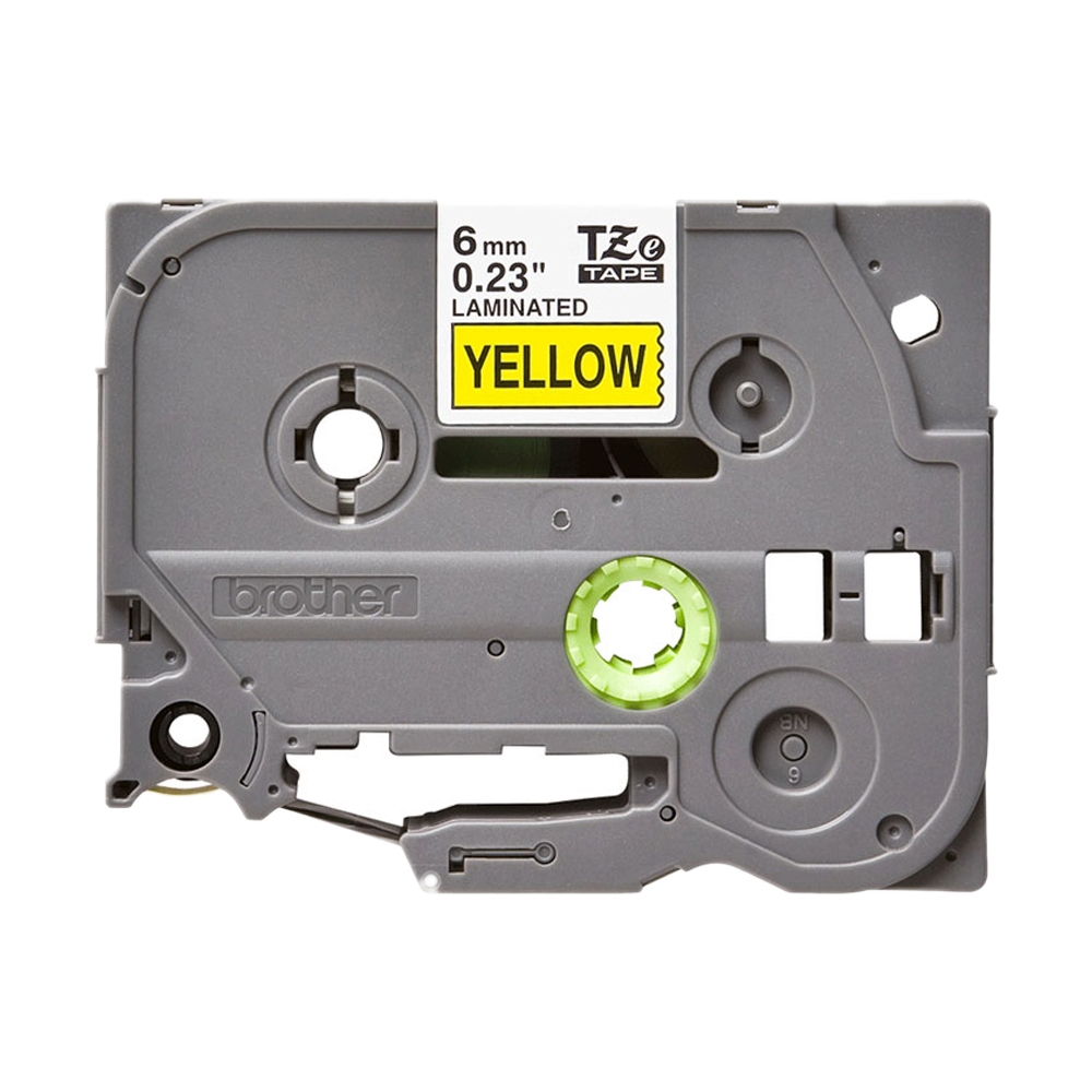 เทปพิมพ์อักษร Tape Cassette BROTHER TZE-611 6mm