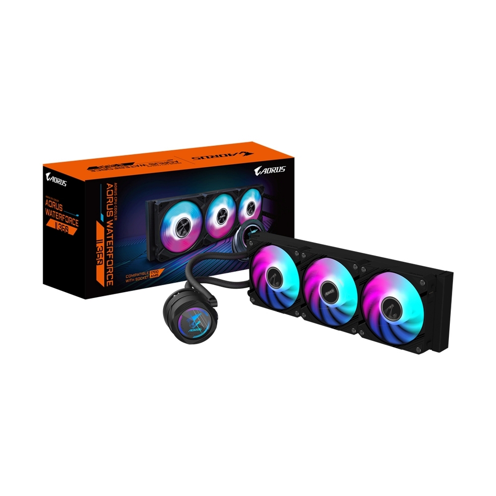 LIQUID COOLING GIGABYTE AORUS WATERFORCE II 360 BLACK