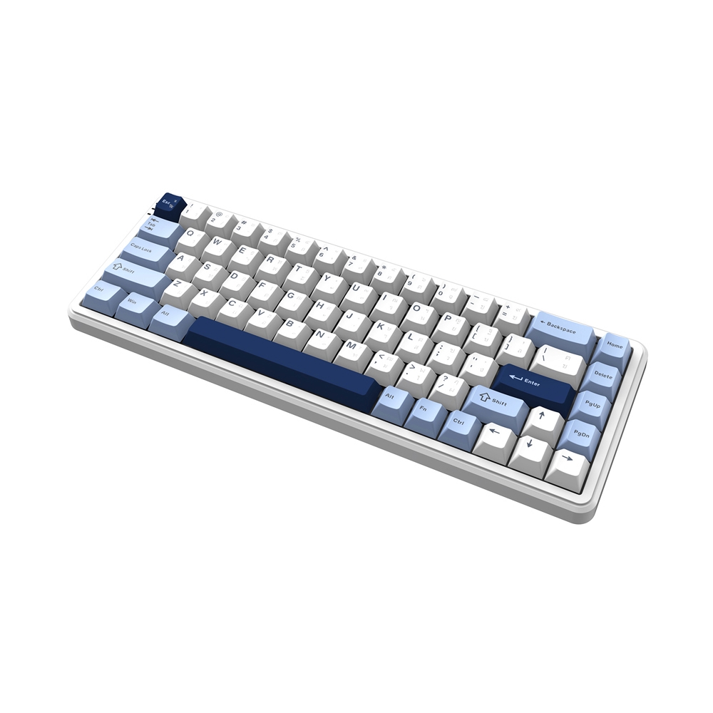 KEYBOARD AJAZZ AK680MAX HE HIFI RGB CLOUD HIGH (MAGNETIC SWITCH คีย์บอร์ด)