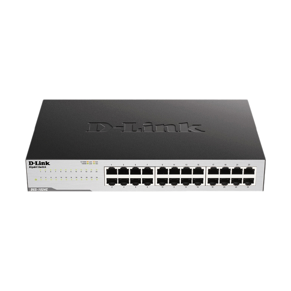 Gigabit Switching Hub 24 Port D-LINK DGS-1024C F6 (11)