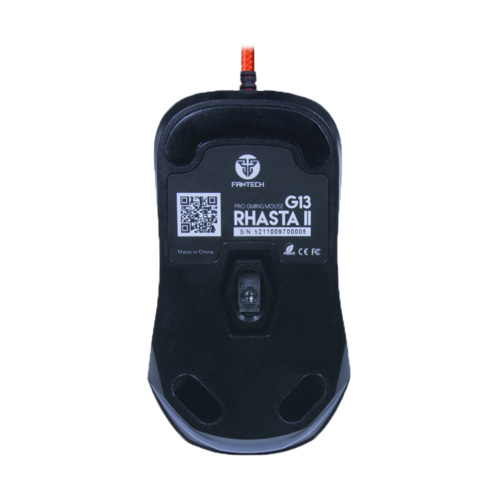 MOUSE FANTECH G13 RHASTA II BLACK (เมาส์สาย)