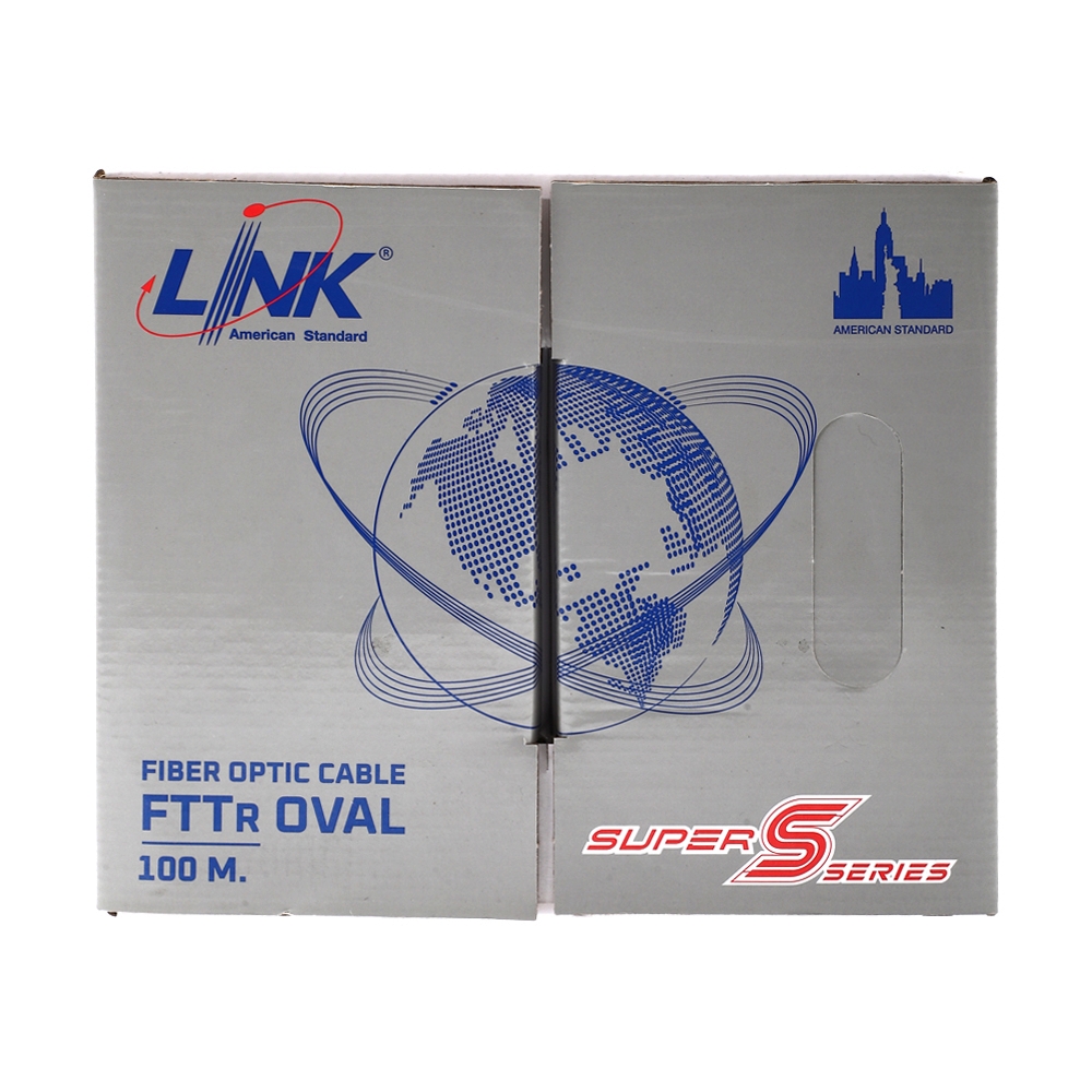 สายไฟเบอร์ออฟติก Single-Mode (100m./Box) LINK (UFH9221-1)