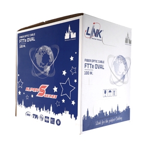 สายไฟเบอร์ออฟติก Single-Mode (100m./Box) LINK (UFH9221-1)
