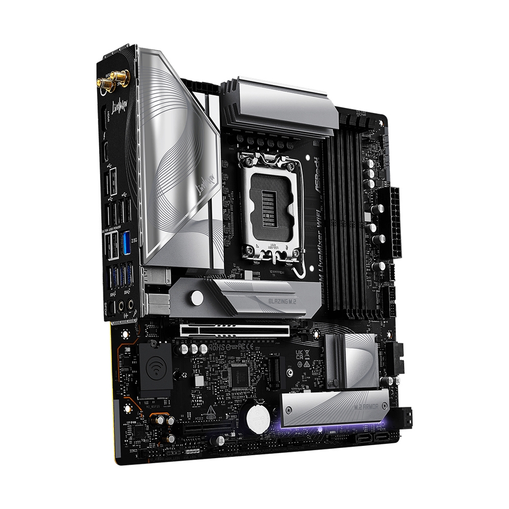 MAINBOARD (1851) ASROCK B860M LIVEMIXER WIFI DDR5