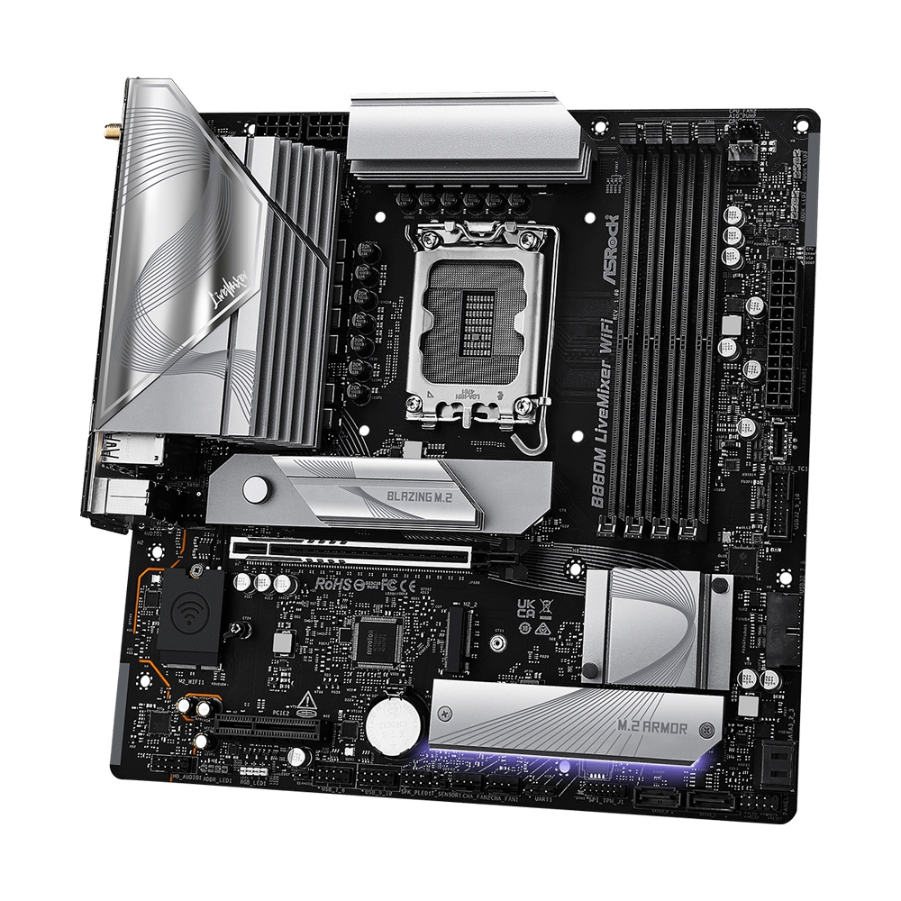 MAINBOARD (1851) ASROCK B860M LIVEMIXER WIFI DDR5